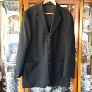 Lord West Men's Suit Jacket Black Size 42 Long